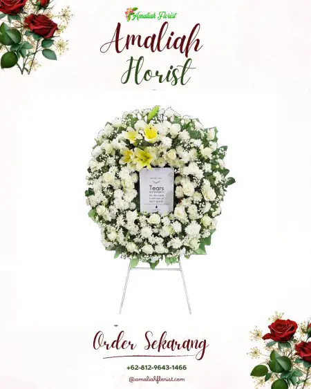 Krans Bunga Duka Pasir Ampo